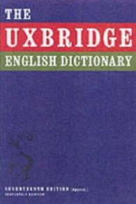 Uxbridge English Dictionary