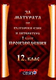 За матурата по бълг.език и литература 12. клас: Ч. 1 Произведения