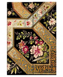 Paperblanks 2018 Filigree Floral Ebony Diary, Mini, Lined/ 41658