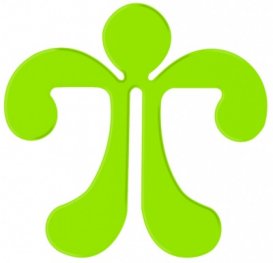 Малък държач за книги - Green
