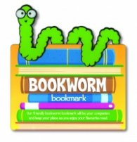 Книгоразделител с животни - Червейче