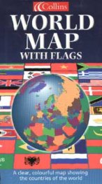 Collins World Map With Flags