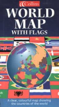 Collins World Map With Flags