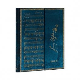 Бележник Paperblanks Diary 2020, Schubert, Ultra/ 2264