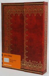 Бележник Paperblanks Diary 2014 Foiled Midi, Lined/ 4149