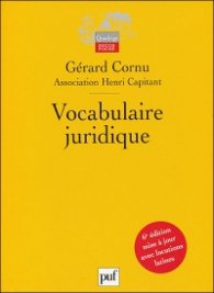 Vocabulaire juridique