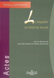 Le singulier en droit du travail