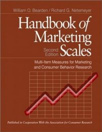 Handbook of Marketing Scales : Multi-item Measures for Marketing and Consumer Behavior Research