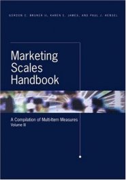 Scales Handbook : A Compilation of Multi-Item Measures
