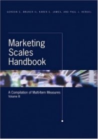 Scales Handbook : A Compilation of Multi-Item Measures