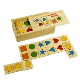 Toys Pino домино - геометрични фигури 4098-4