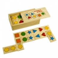 Toys Pino домино - геометрични фигури 4098-4