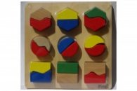 Toys Pino Дъска с геометрични фигури 18 ел. 7517