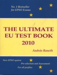 The Ultimate EU Test Book 2010 /  5th Edition