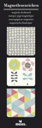 Магнитен книгоразделител Квадрат - Цвета