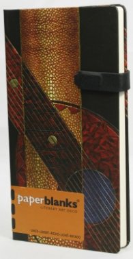Бележник Paperblanks Literary Art Deco Midi, Lined/ 1671-7