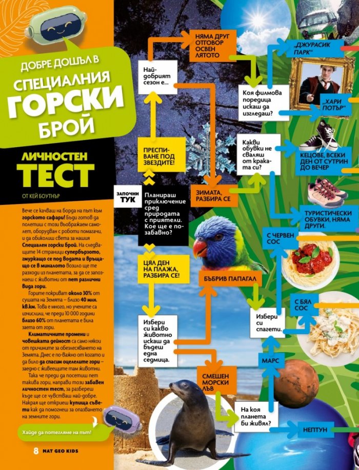 National Geographic KIDS България Август/2022