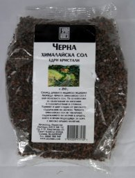 Черна хималайска сол 250 гр. Гурме класа/ едро смляна