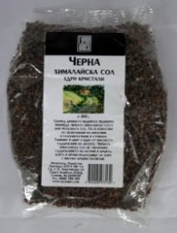 Черна хималайска сол 250 гр. Гурме класа/ едро смляна