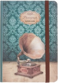 Бележник Retro Phonograph A6/ 79741