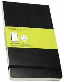 Бележник Moleskine Reporter, Large Plain Notebook [3025]