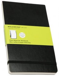 Бележник Moleskine Reporter, Large Plain Notebook [3025]
