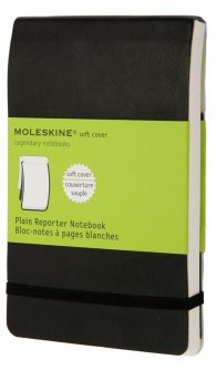 Бележник Moleskine Plain Soft Reporter Notebook Pocket [2981]