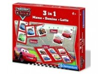 The World of Cars 3 in 1: Memo; Domino; Lotto - 12589