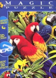 Пъзел Magic 3D 1000 ч.:  Папагал - 39188.2