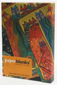 Бележник Paperblanks Fantastic Felines Midi Wrap, Lines/ 3992