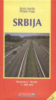 Srbija / Auto karta