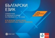 Български език. Справочник в таблици и схеми за ученици в 5-12 клас (ново преработено издание)