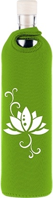 Бутилка FLASKA NEO DESIGN 0.750L: Зелен лотос