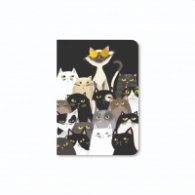 Тетрадка мини - Намръщени котки CARTES D'ART