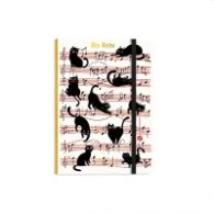Бележник - Музикални котки CARTES D'ART
