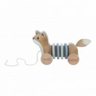 Дървена Играчка за Дърпане Лисичка Forest Friends LD7257