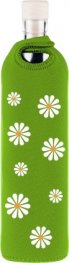 Бутилка FLASKA NEO DESIGN 0.500L: Зелен - бели маргаритки