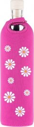 Бутилка FLASKA NEO DESIGN 0.500L: Розов - бели маргаритки