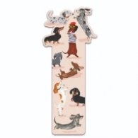 Книгоразделител - Кучета - CARTES D'ART