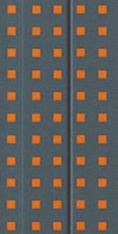 Бележник Paper- Oh Grey on Orange, B6.5, Lined/ 0786