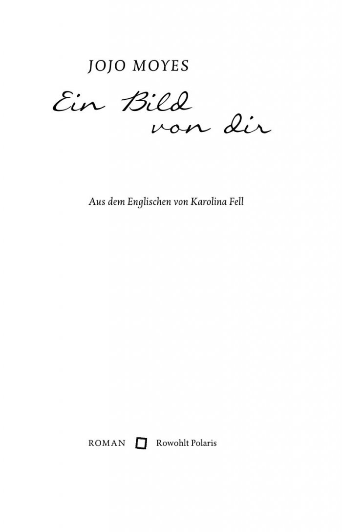 Ein Bild von dir