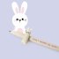 Изтриваема гел химикалка - заек Legami