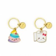 Забавен емайлиран ключодържател Legami