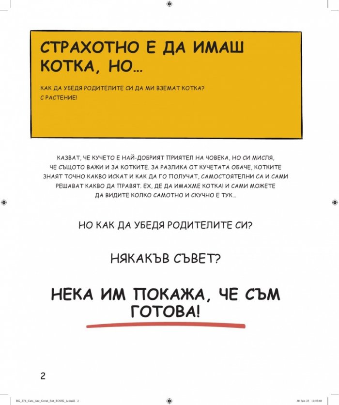 Котките са страхотни, но...