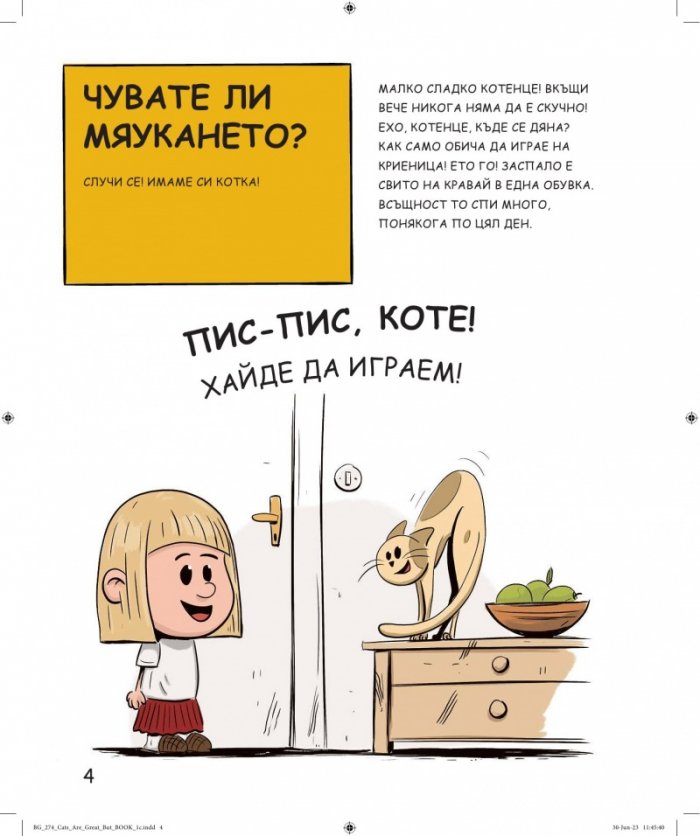 Котките са страхотни, но...