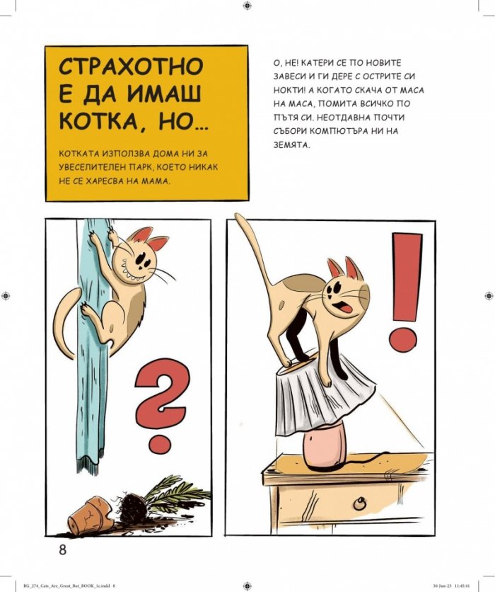 Котките са страхотни, но...