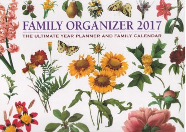 Calendar 2017: Family Organizer