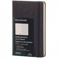 Бележник Moleskine Weekly Diary 2017 Pocket Notebook, Harcover [3311]
