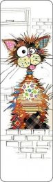 Книгоразделител - оранжево коте KIUB