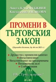 Промени в търговския закон (Държавен вестник, бр.66 от 2023 г.)